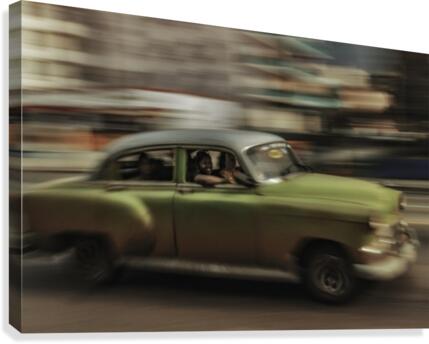 Panning Havana Canvas Print