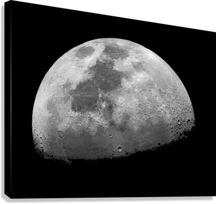 Oh Look At The Moon, She s Shining Up There  Canvas Print