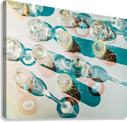Fragile shapes  Canvas Print