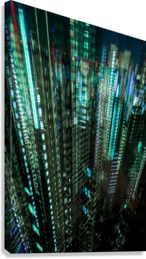 tokyo layers  Canvas Print