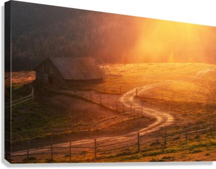 House of the Rising Sun  Canvas Print