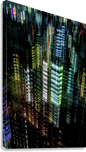 tokyo layers  Canvas Print