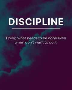Discipline