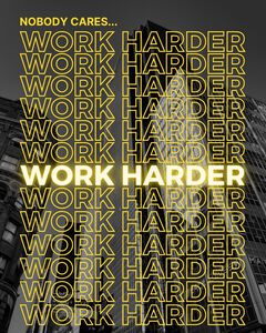 Work Harder | Yellow