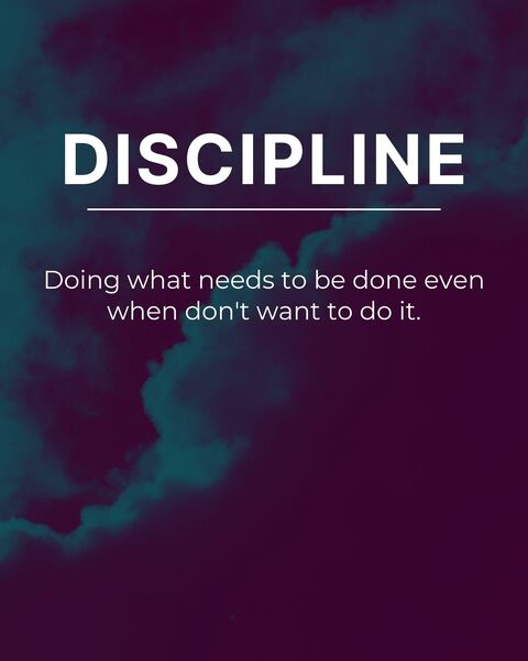 Discipline Print