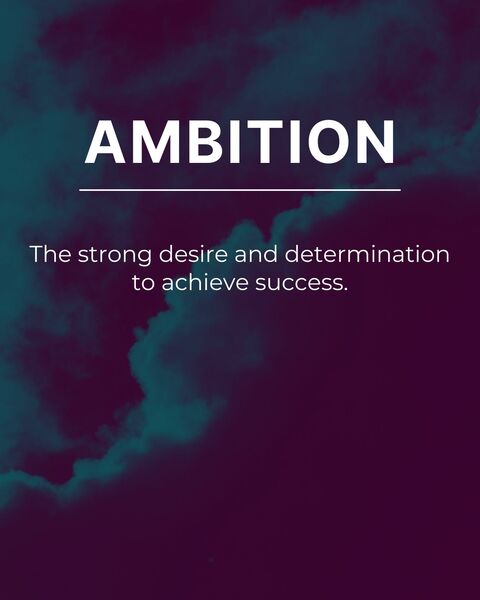 Ambition  Print