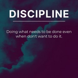 Discipline