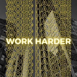 Work Harder | Yellow