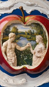 an impressionistic impasto oil painting  XanrEIc1