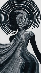 a captivating monochromatic impressionis 1bea2aZg