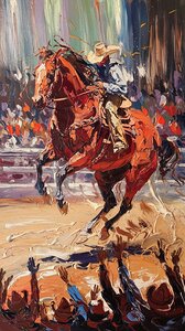 an impressionistic impasto oil painting  uMwomQ R