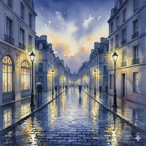 Parisian street 