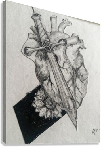 Beautiful Heart Canvas Print