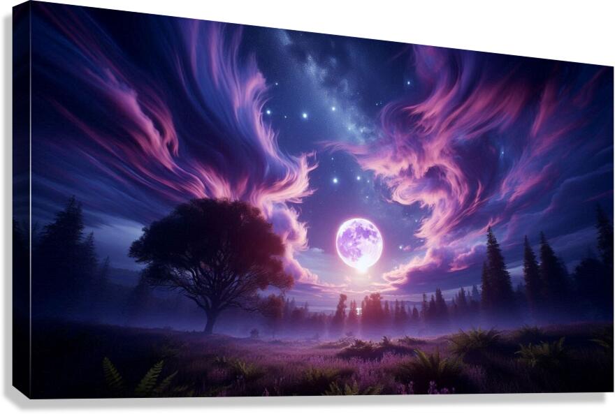 witching hour Canvas Print