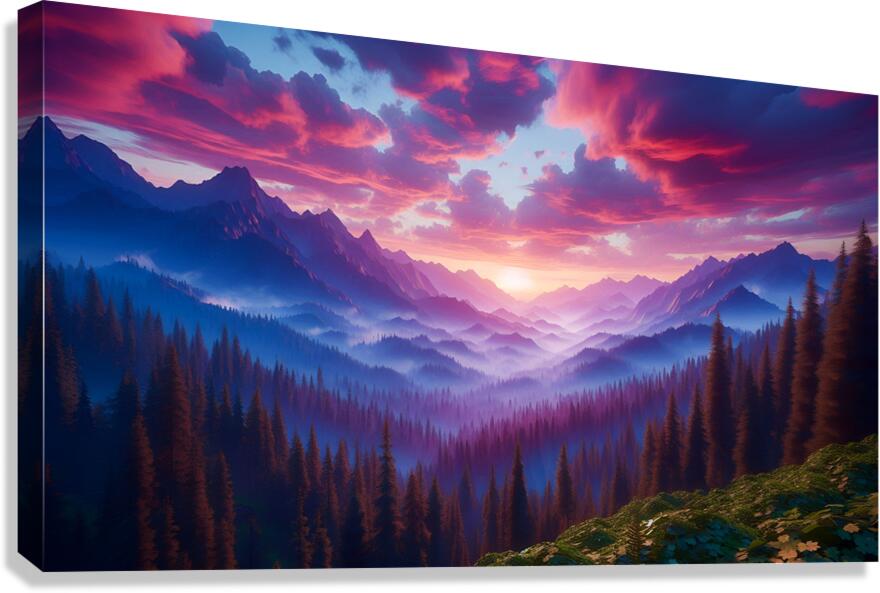 Silent Passage Canvas Print