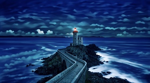 Twilight Beacon: The Enchanted Lighthouse Path