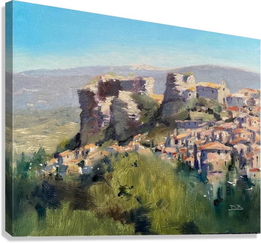 Saignon Canvas Print