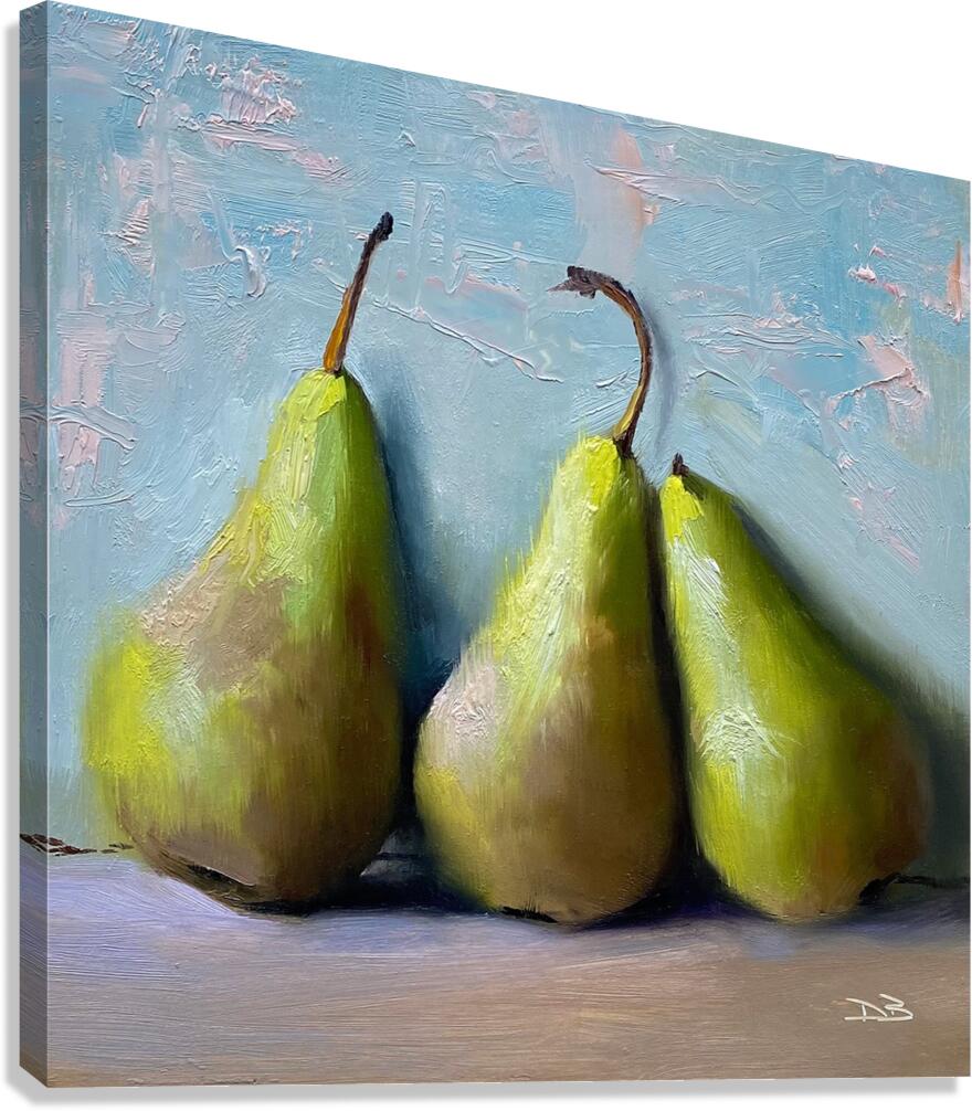 Pears Canvas Print