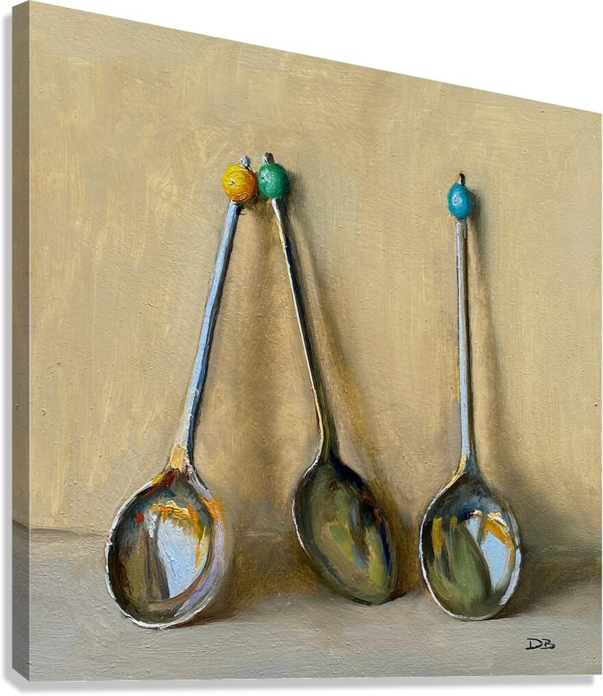 Spoons Canvas Print
