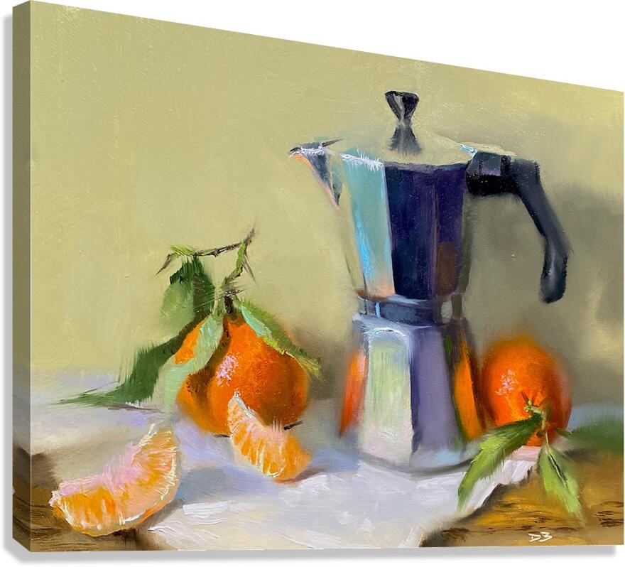 Moka Pot Canvas Print