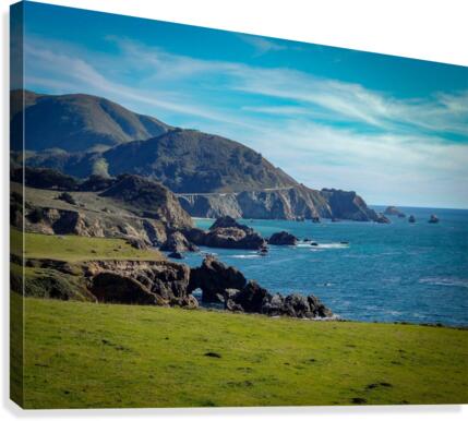 Cali Coast Canvas Print