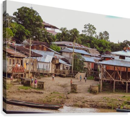 Amazon Peru  Canvas Print