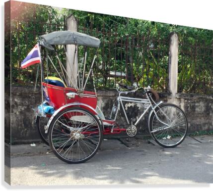 Rickshaw Canvas Print