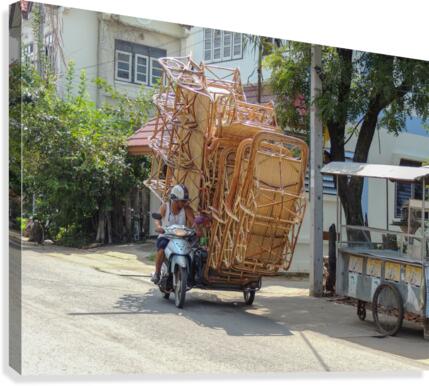 Delivery Canvas Print