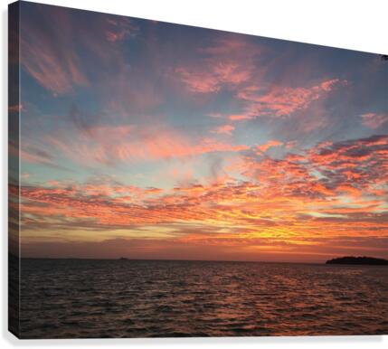 Phangan Sunset Canvas Print