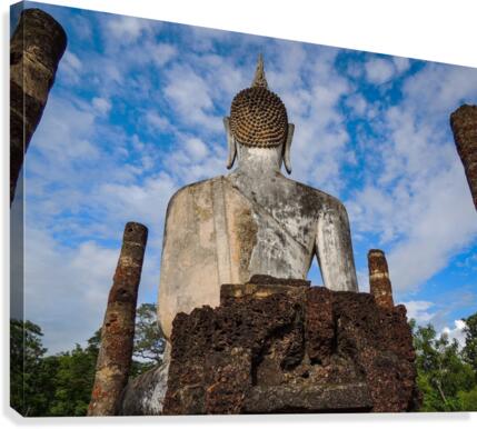 Buddha View Canvas Print