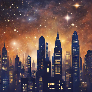 Celestial Cityscape
