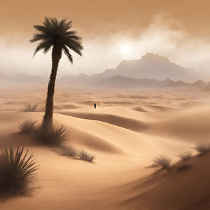 Desert Storm with a Hidden Oasis