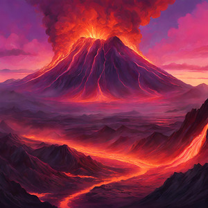 Volcanic Sunrise