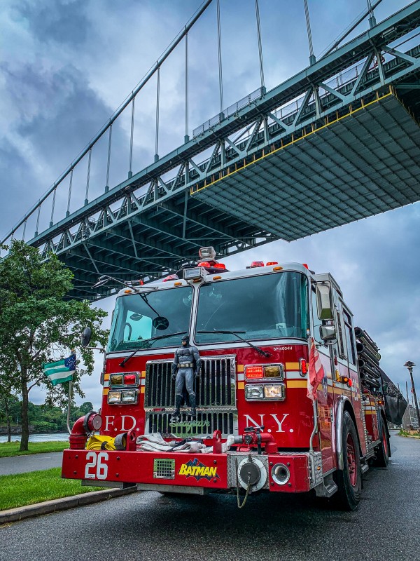 Batman Under The Bridge by Patricia Gontz
