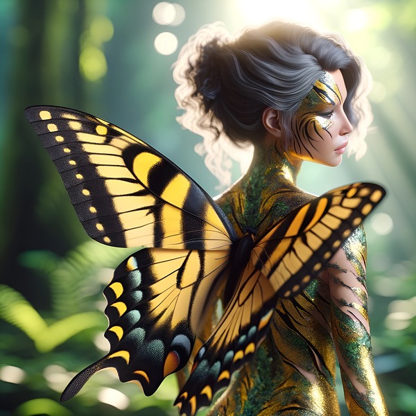 Under the wings of love by Felix Lancelot