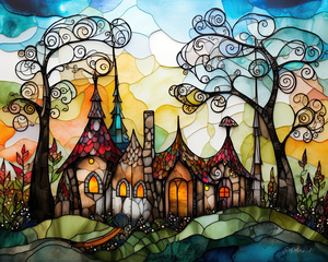 Stained Glass Cottage 