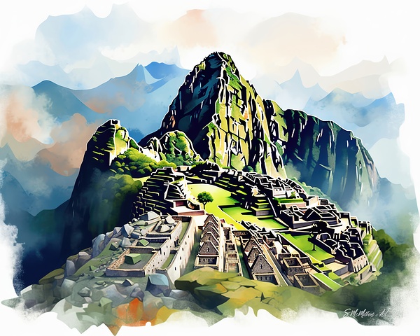 Machu Picchu   Print
