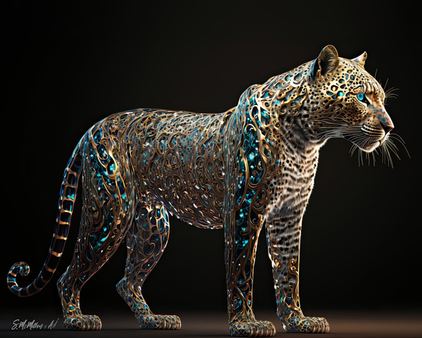 Topaz Jaguar  Print