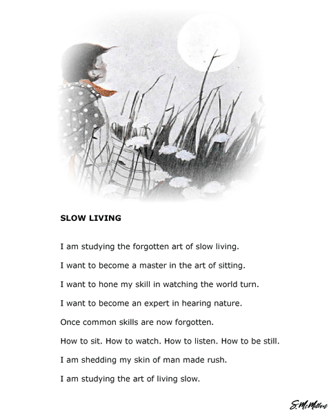 Slow Living Print
