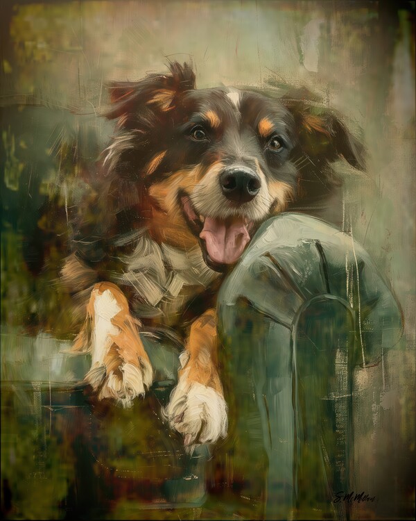 Mans Best Friend Print