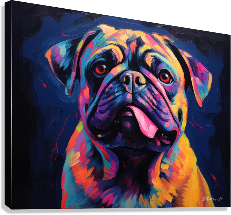Pug   Canvas Print