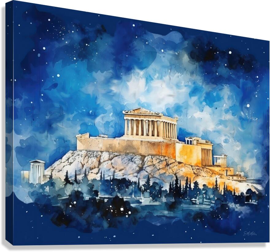 Acropolis  Canvas Print