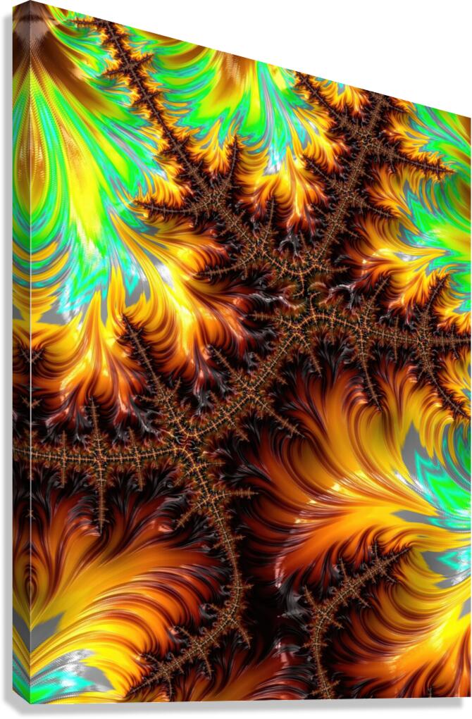 Galactic Root Canvas Print