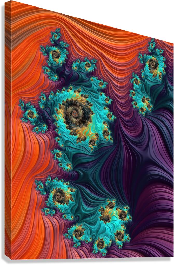 Void Spiral Canvas Print