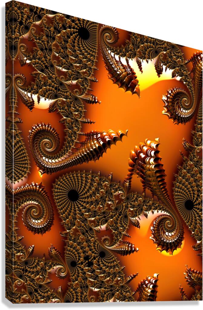 Fractalbloom Canvas Print