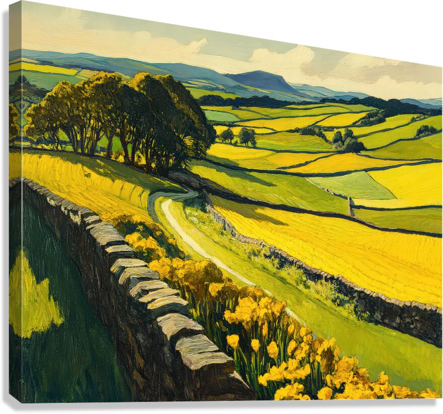Irish Counryside Canvas Print