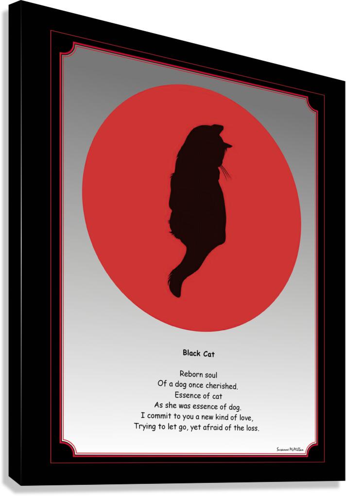 Black Cat Canvas Print