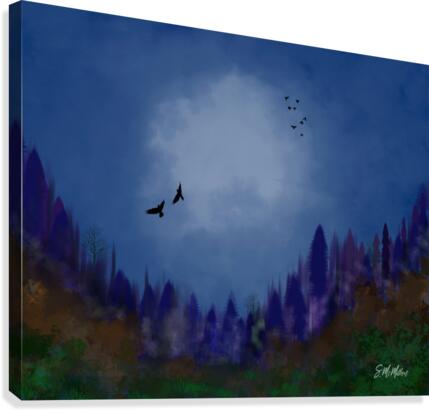 Night Mood Canvas Print