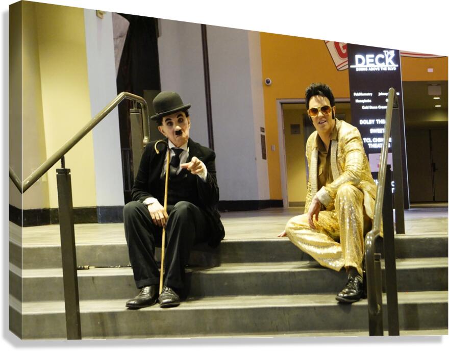 4  Mad Chaplin Canvas Print