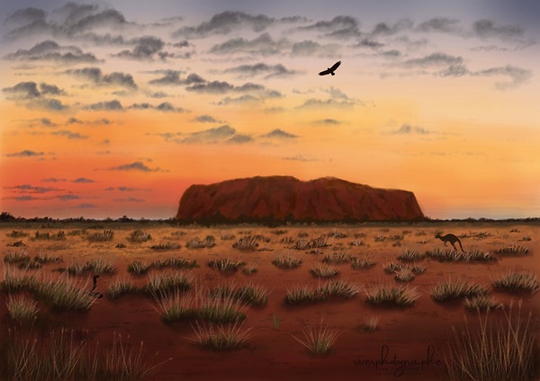 Uluru  Digital Download